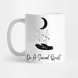 On a sacred quest Mug